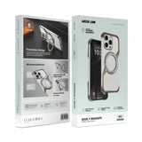Green Lion Edge Y MagSafe Bezel Less Case for iPhone 16 Pro(gold) Marhaba International