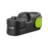 Green Lion Electric Car Jack Kit Built-In LED Light - Black Marhaba International