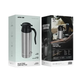Green Lion Electric Car Kettle 800mL - Silver Marhaba International