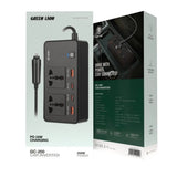 Green Lion GC-200 Car Inverter - Black Marhaba International