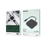 Green Lion GHB-7 7 in 1 USB-C HUB - Black Marhaba International