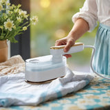 Green Lion GX288 Mini Iron with Steam Function - White Marhaba International