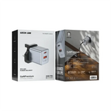 Green Lion GaN Premium UK Plug Wall Charger - Gray Marhaba International