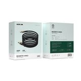 Green Lion Magnetic Cable USB-A to USB-C - Black Marhaba International