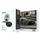 Green Lion Mini Makeup Pouch - Black