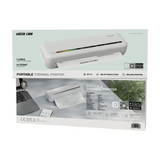 Green Lion Portable Thermal Printer - White Marhaba International