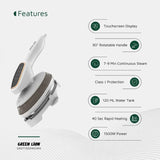 Green Lion Steam Glide Garment Steamer 1500W - White