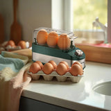 Green Lion Trio Egg Cooker - Green Marhaba International
