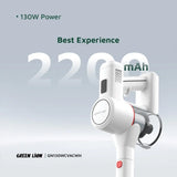Green Lion Turbo Vacuum Cleaner - White Marhaba International