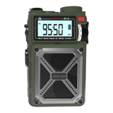 Green Lion Vintage Solar Pro Radio | Speaker | Power Bank | Compass | Flashlight - Green