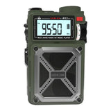 Green Lion Vintage Solar Pro Radio | Speaker | Power Bank | Compass | Flashlight - Green Marhaba International