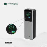 Green Lion Voltura 20000mAh Power Bank PD100W -Grey Marhaba International