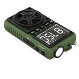 Green Lion Voyager Portable Radio | Flash Light | Speaker - Green