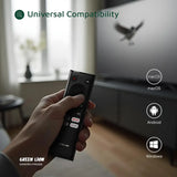 Green Lion Wireless Remote Pro with Keyboard and Mouse - Black