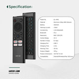 Green Lion Wireless Remote Pro with Keyboard and Mouse - Black Marhaba International