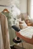 Green Lion 1600W Steam Iron and Garment Steamer Black