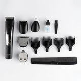 Green Lion 5 in 1 Grooming Set 600mAh - Black