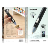 Green Lion Electric Glue Pen with Colored Glue Sticks