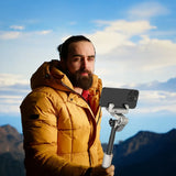 Green Lion Palermo Gimbal Tripod Stand with Remote Control - White