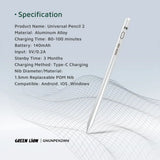 Green Lion Universal Pencil 2 - White Marhaba International