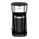LePresso Coffee Maker with Travelling Mug 450W - Black Marhaba International