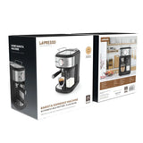 LePresso Coffee Machine 20 Bar Powerful Pressure Pump With Capsule Filter and Funnel - Black Marhaba International