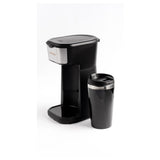 LePresso Coffee Maker with Travelling Mug 450W - Black