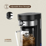 LePresso Cold Brew Machine Ice Coffee & Tea - Black Marhaba International