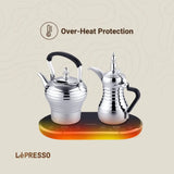 LePresso Dual Pot Arabic Coffee And Tea Dallah Marhaba International