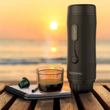 LePresso Momento 2.0 Portable Espresso Coffee Machine 75W - Black Marhaba International
