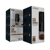 LePresso Portable Coffee Conical Grinder Espresso Machine - Black Marhaba International
