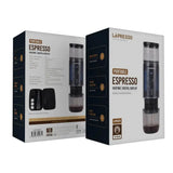 LePresso Portable Mini Espresso Machine with Travel Pouch - Black Marhaba International