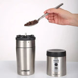 LePresso Portable Mug Burr Grinder Coffee Maker