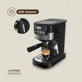 Lepresso Suprema Espresso Machine - Black Marhaba International