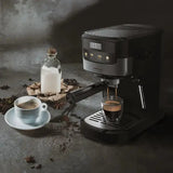 Lepresso Suprema Espresso Machine - Black Marhaba International