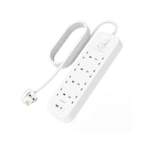 Belkin Surge Protector 8 Way 18W Outlet USB-C and USB-A Ports - 2m - كابل Marhaba International