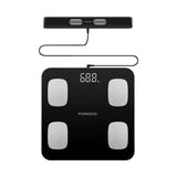Porodo Lifestyle Precise Analysis Smart Scale - Black Marhaba International