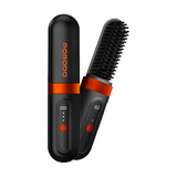 Porodo Lifestyle Portable Heated Styling Brush - Black Marhaba International
