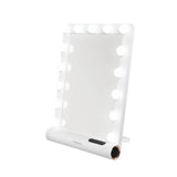 Porodo Lifestyle Hollywood Vanity Lighted Mirror - White/Rose Gold Marhaba International