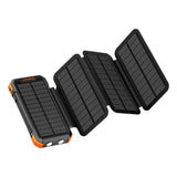 Porodo Power Bank 20000mAh 4-Panel Solar - Black Marhaba International
