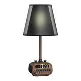 Porodo Lifestyle Retro Desk Lamp with White Noise and Bluetooth Speaker - Black Marhaba International