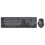 Porodo Gaming Wireless Keyboard Mouse Set 2.4GHz 1600 DPI Marhaba International