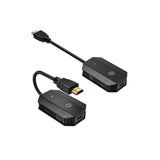Powerology Wireless HDMI Mirroring Adaptor Pair with USB-C Cable Full HD 1080P - Black Marhaba International