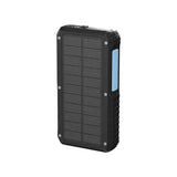 Powerology 20000mAh Solar Wireless Charging Power Bank - Black Marhaba International