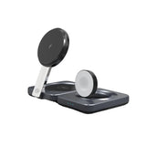 Powerology Qi2-15W Magsafe iPH15 Multi-Device Charging Stand - Black Marhaba International