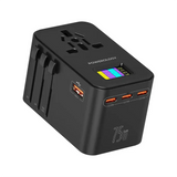 Powerology GaN 75W Universal Charger - Black Marhaba International