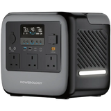 Powerology Pater III Portable Power Station 1200W - Gray Marhaba International