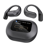 Powerology Air Conduction ENC TWS Earbuds and Charging Case with Display 60mAh - Black Marhaba International