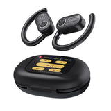 Powerology ENC TWS Air Conduction Earbuds and Charging Case with Display 40mAh8 - Black Marhaba International