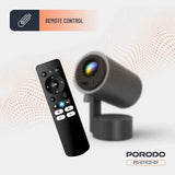 Porodo Full HD Smart Projector - Gray Marhaba International
